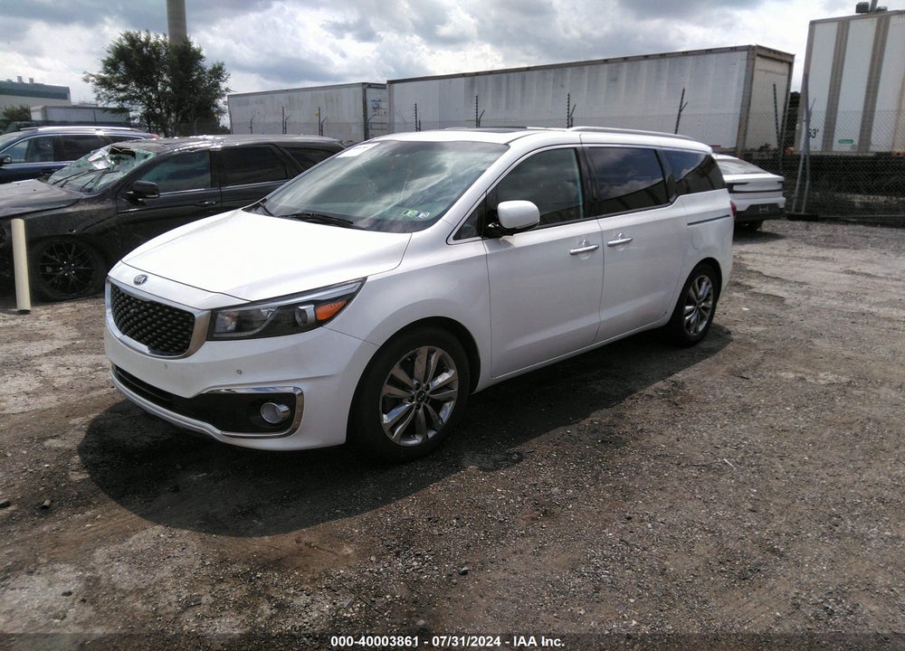 2015 KIA SEDONA SX LUXURY VIN: KNDME5C14F6028054