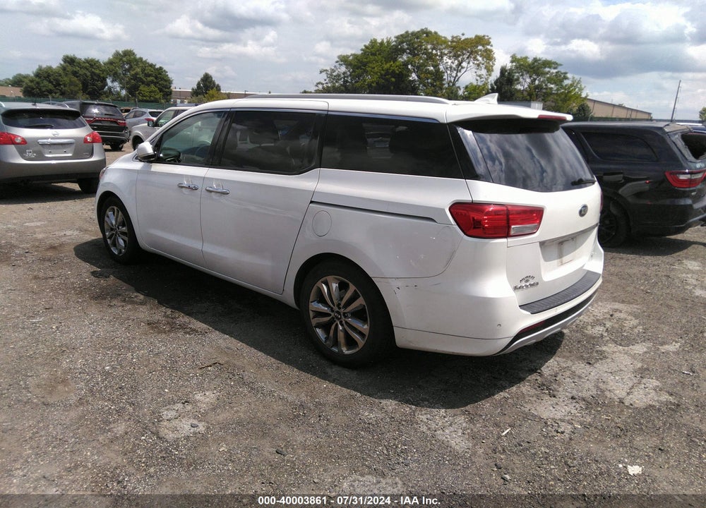 2015 KIA SEDONA SX LUXURY VIN: KNDME5C14F6028054