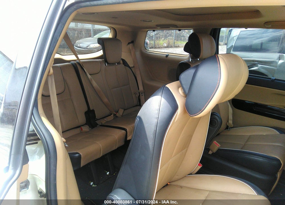 2015 KIA SEDONA SX LUXURY VIN: KNDME5C14F6028054
