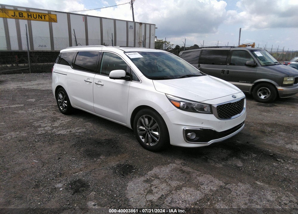 2015 KIA SEDONA SX LUXURY VIN: KNDME5C14F6028054