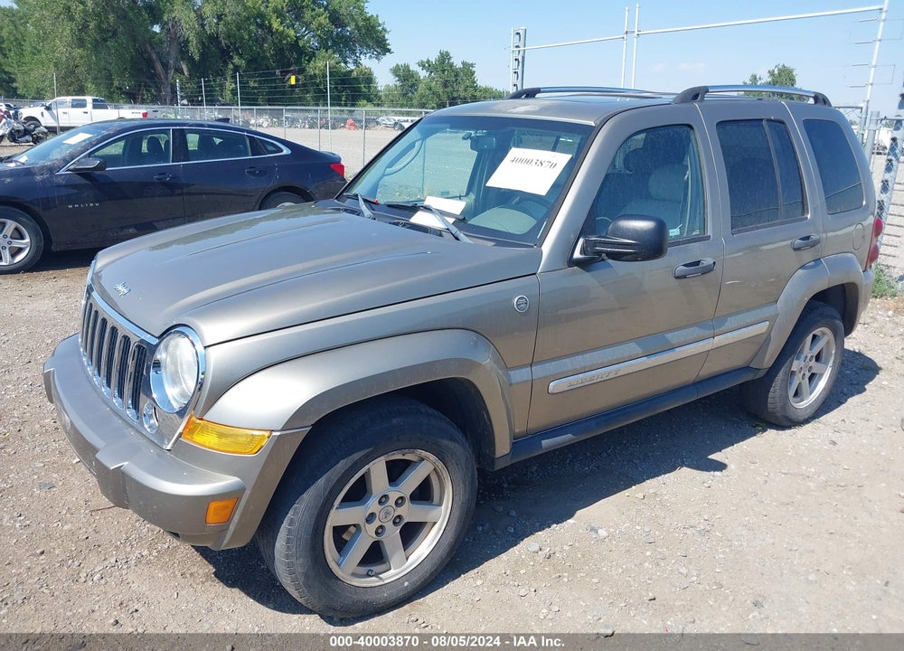 2006 JEEP LIBERTY LIMITED EDITION VIN: 1J4GL58K06W180718