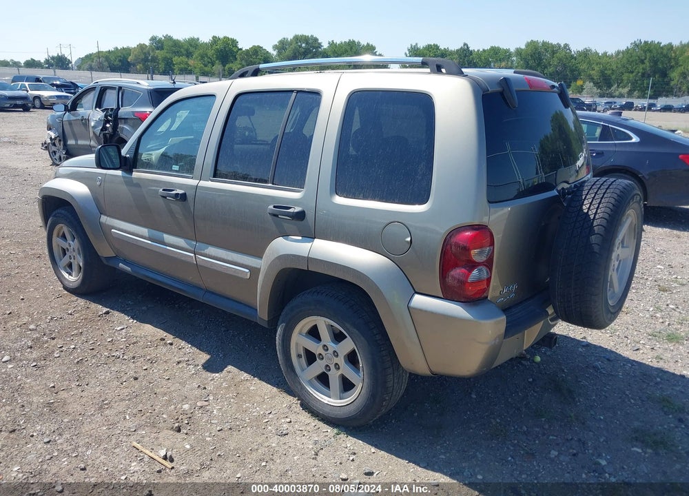 2006 JEEP LIBERTY LIMITED EDITION VIN: 1J4GL58K06W180718