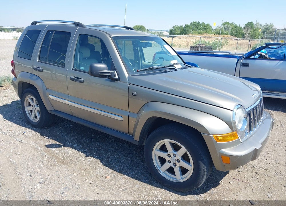 2006 JEEP LIBERTY LIMITED EDITION VIN: 1J4GL58K06W180718