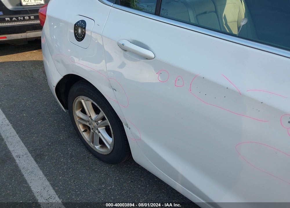 2017 CHEVROLET CRUZE LT AUTO VIN: 1G1BE5SM4H7108608