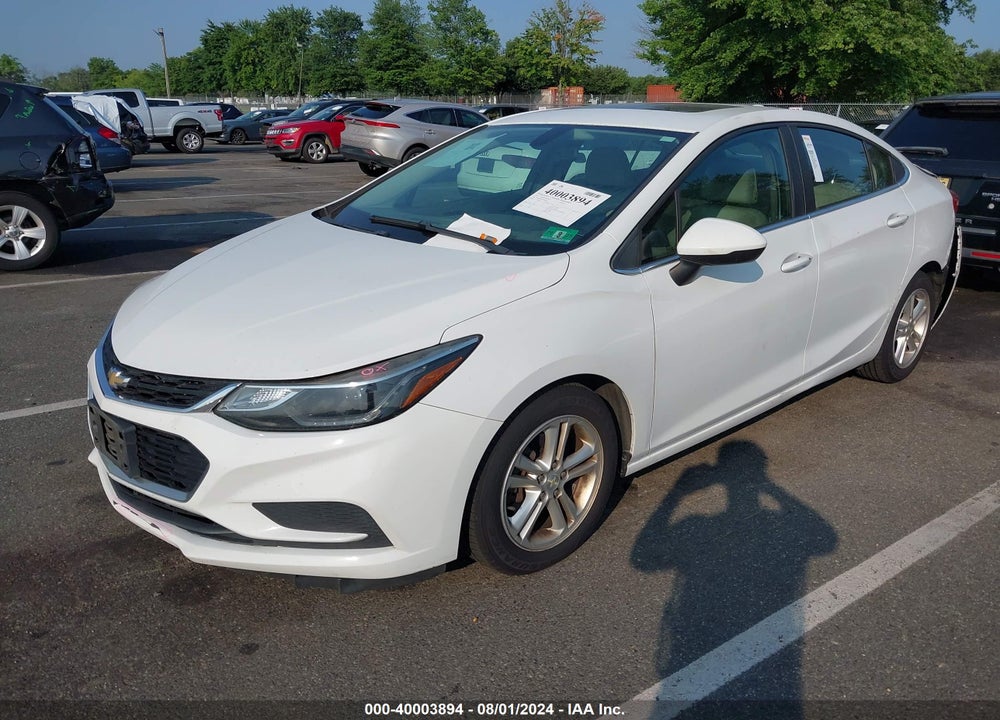 2017 CHEVROLET CRUZE LT AUTO VIN: 1G1BE5SM4H7108608