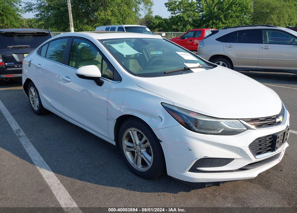 2017 CHEVROLET CRUZE LT AUTO VIN: 1G1BE5SM4H7108608