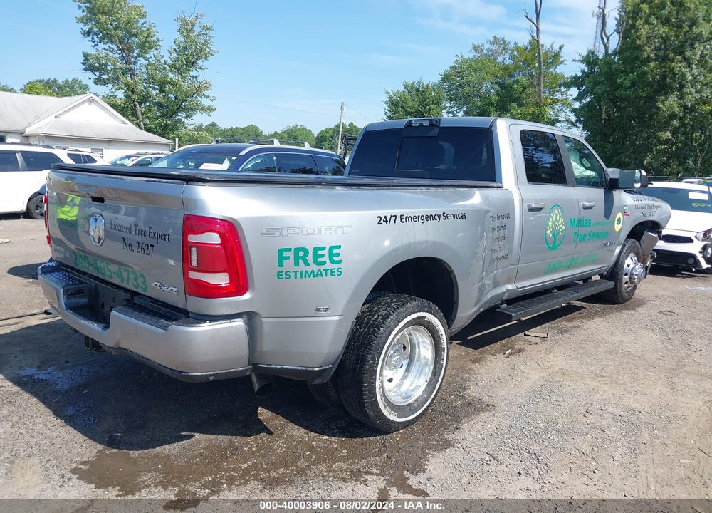 2021 RAM 3500 BIG HORN  4X4 8' BOX VIN: 3C63RRHL9MG640593