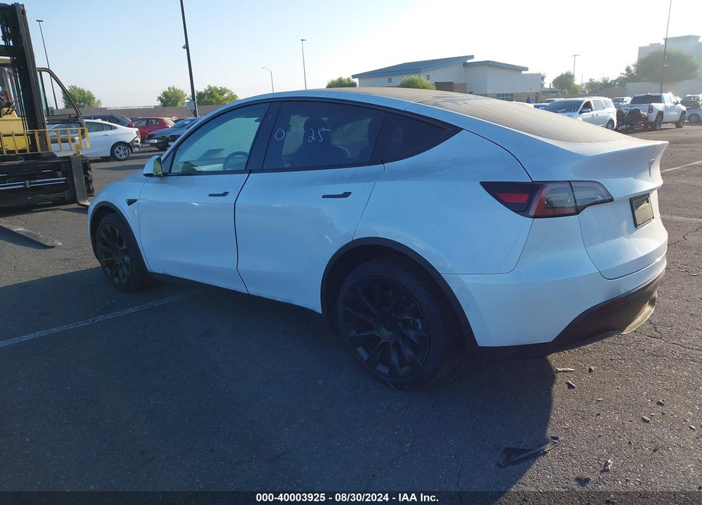 2021 TESLA MODEL Y LONG RANGE DUAL MOTOR ALL-WHEEL DRIVE VIN: 5YJYGDEE8MF160841