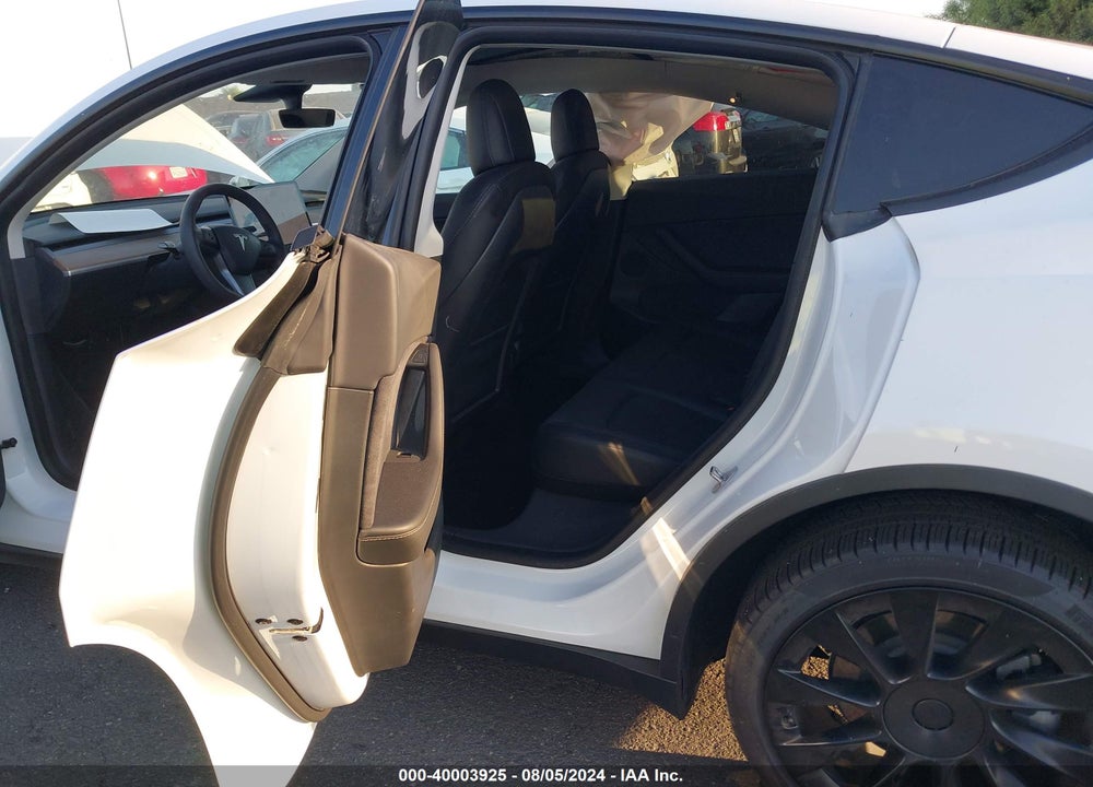 2021 TESLA MODEL Y LONG RANGE DUAL MOTOR ALL-WHEEL DRIVE VIN: 5YJYGDEE8MF160841