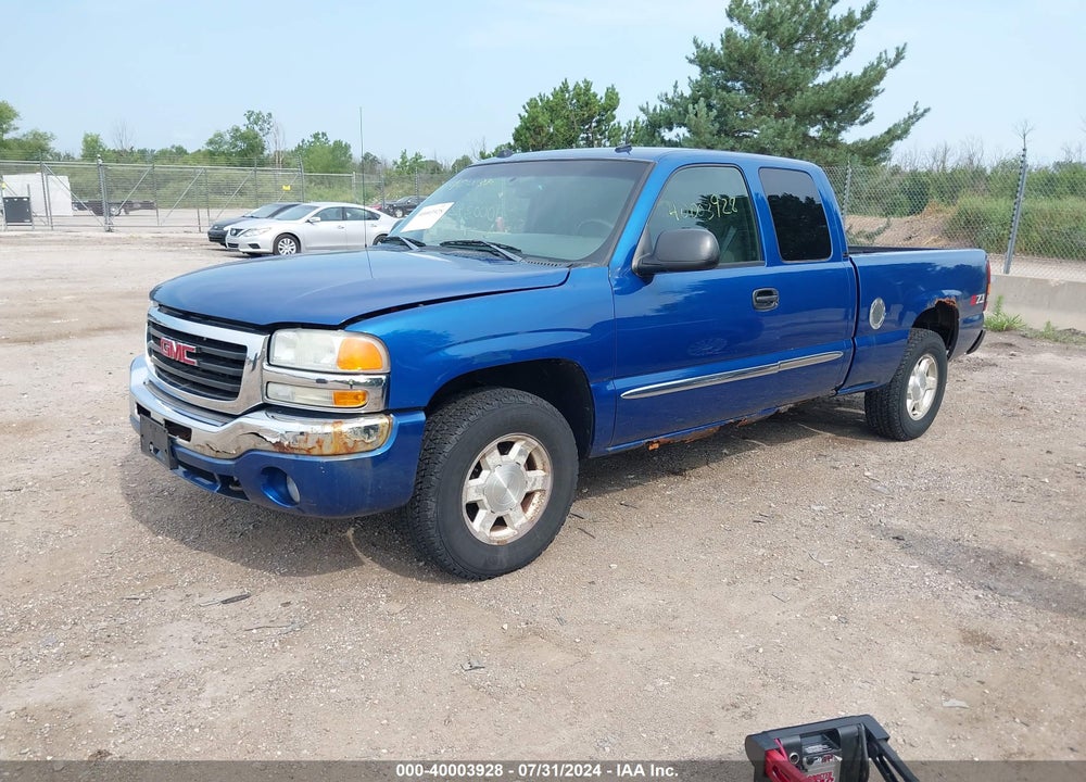 2004 GMC SIERRA 1500 SLE VIN: 2GTEK19T541119031