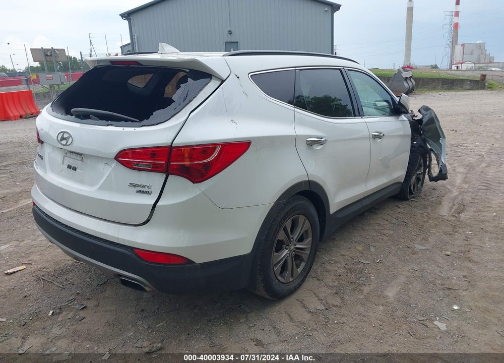 2013 HYUNDAI SANTA FE VIN: 5XYZUDLB1DG042189