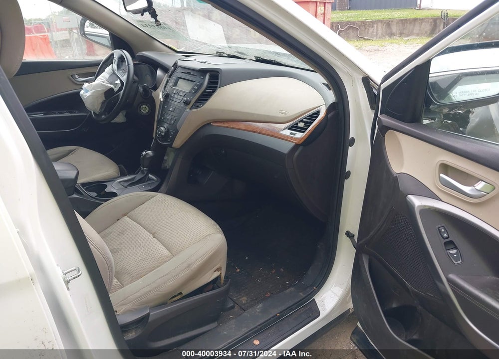 2013 HYUNDAI SANTA FE VIN: 5XYZUDLB1DG042189