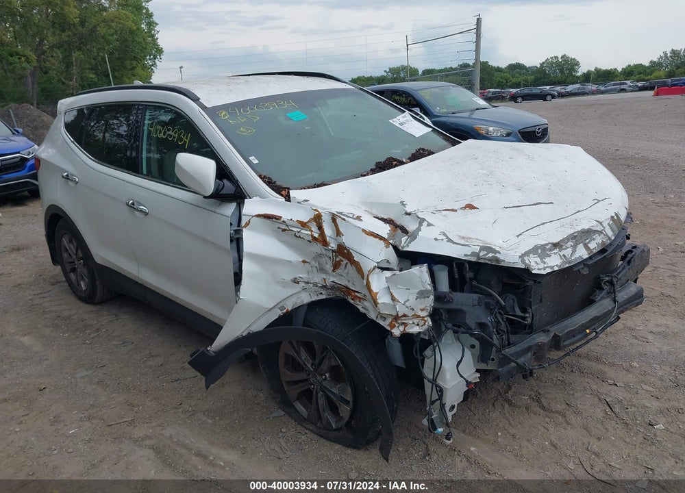 2013 HYUNDAI SANTA FE VIN: 5XYZUDLB1DG042189