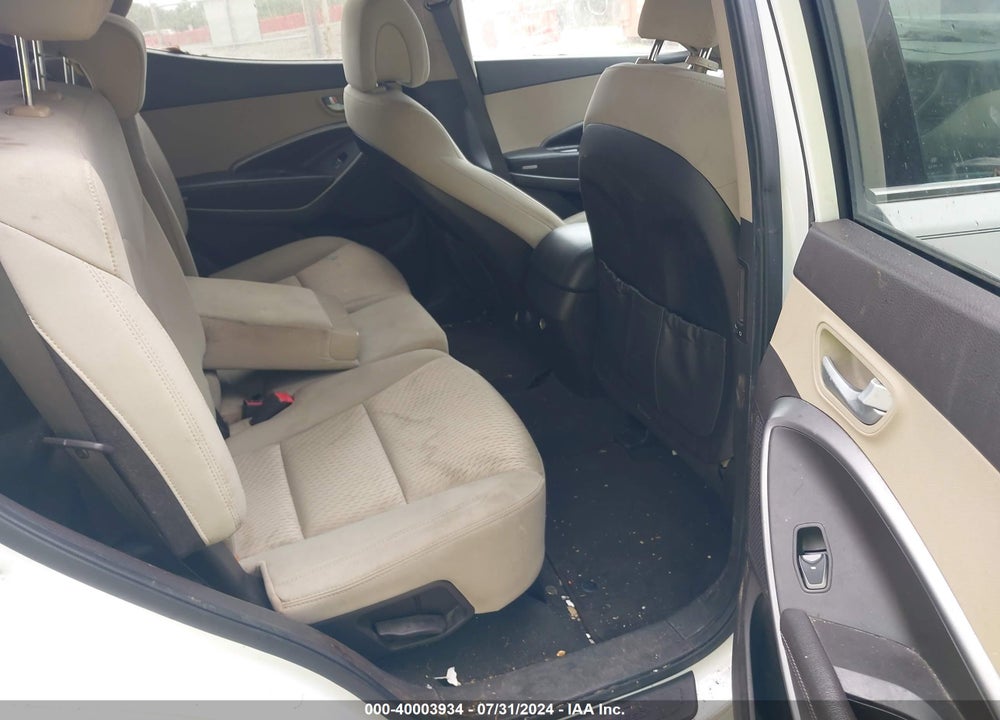2013 HYUNDAI SANTA FE VIN: 5XYZUDLB1DG042189