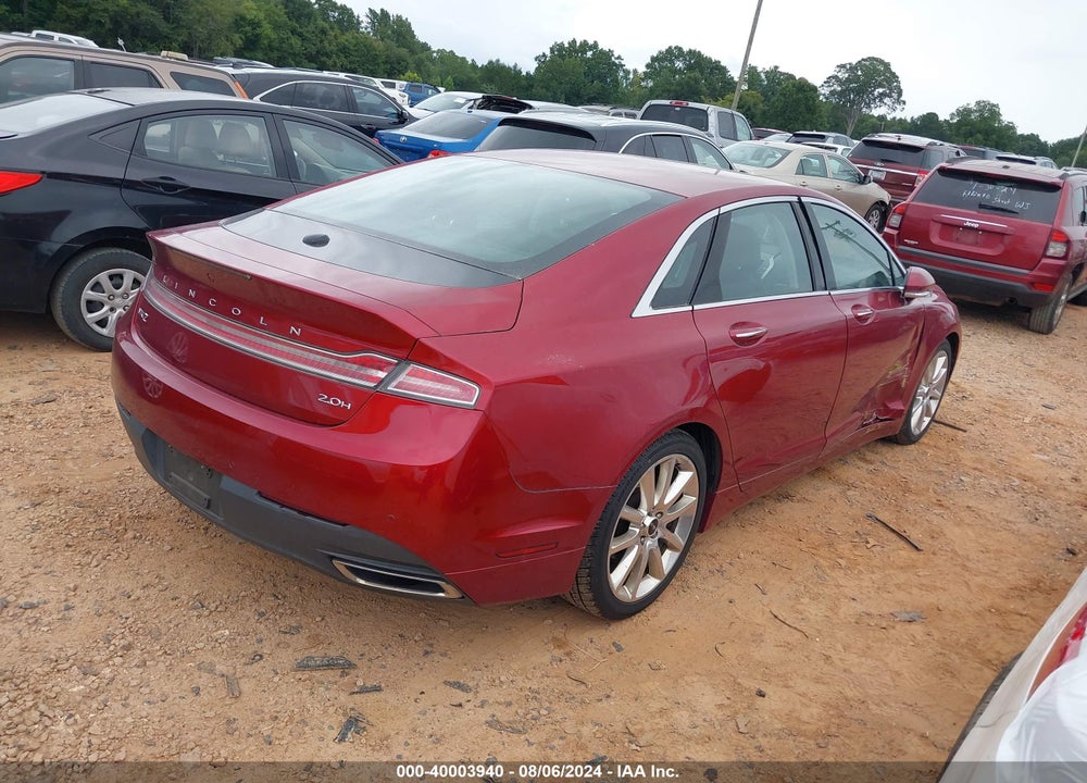 2016 LINCOLN MKZ HYBRID VIN: 3LN6L2LU0GR600678