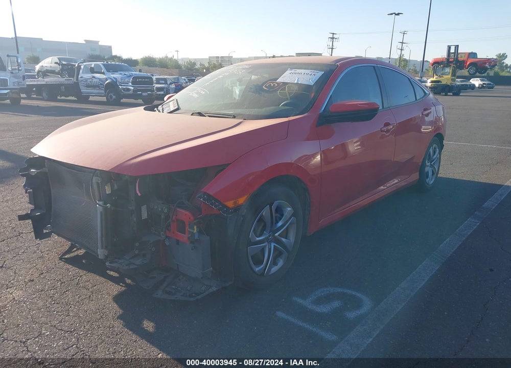 2017 HONDA CIVIC LX VIN: 2HGFC2F52HH501321