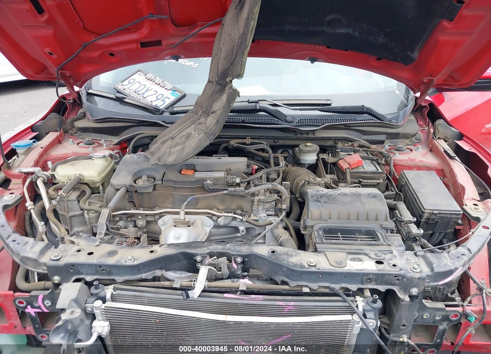 2017 HONDA CIVIC LX VIN: 2HGFC2F52HH501321