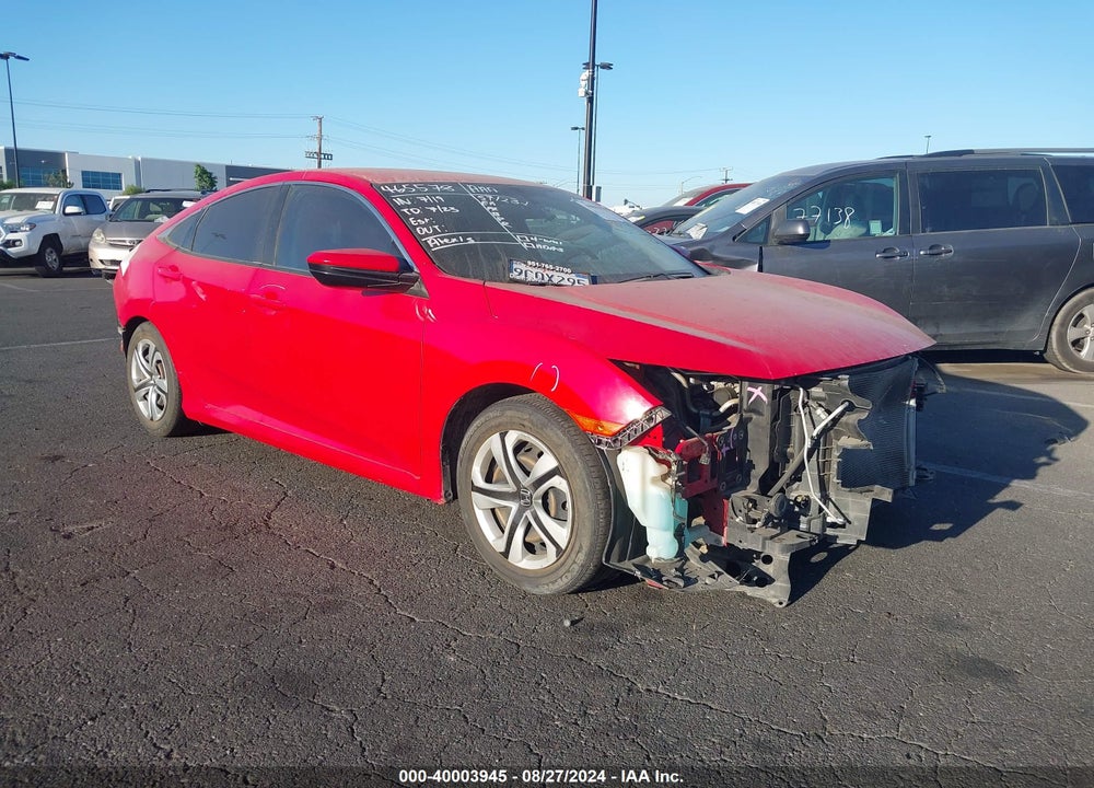2017 HONDA CIVIC LX VIN: 2HGFC2F52HH501321