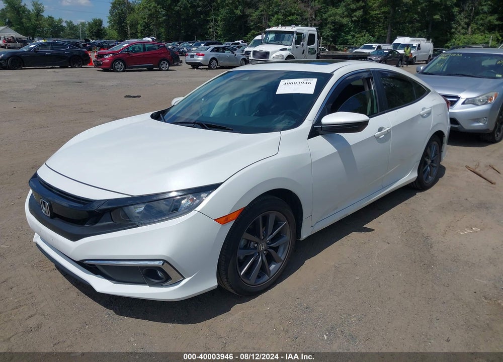 2021 HONDA CIVIC EX VIN: 19XFC1F39ME210571