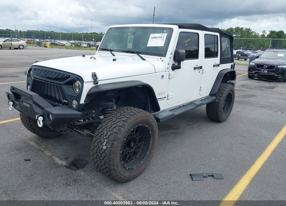 2015 JEEP WRANGLER UNLIMITED SAHARA VIN: 1C4BJWEG8FL527807