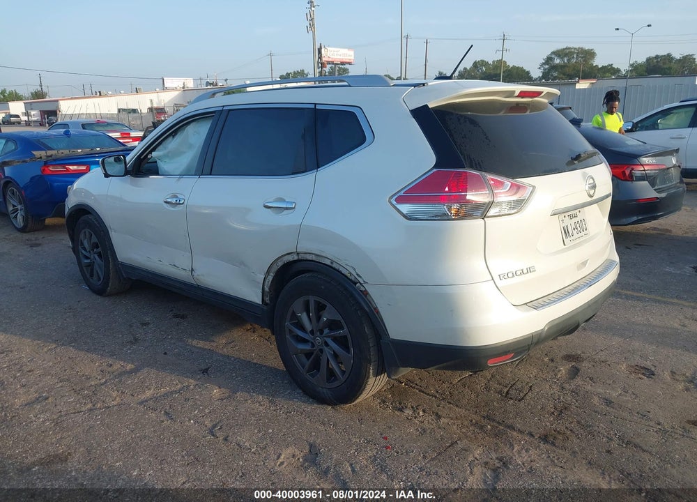 2016 NISSAN ROGUE SL VIN: 5N1AT2MT0GC779724