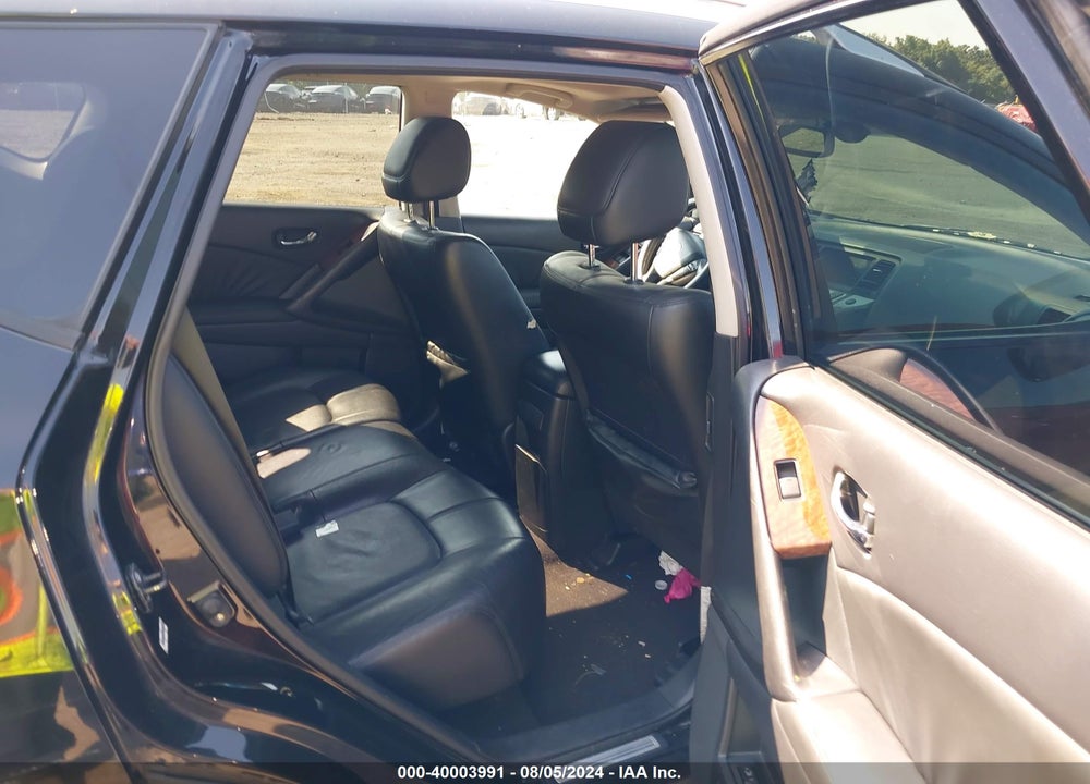 2009 NISSAN MURANO LE VIN: JN8AZ18W29W156841