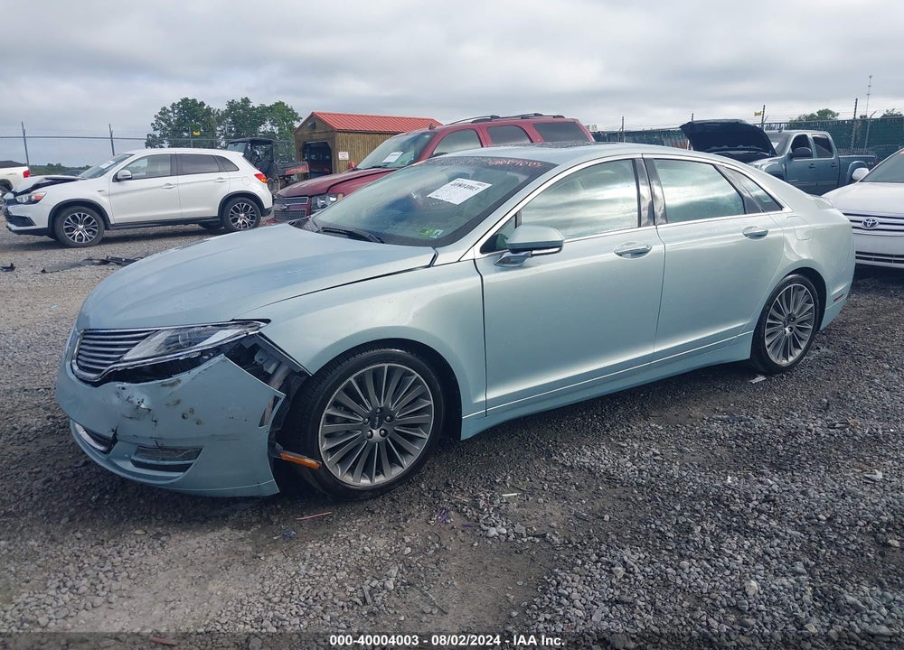 2014 LINCOLN MKZ HYBRID VIN: 3LN6L2LU4ER817339