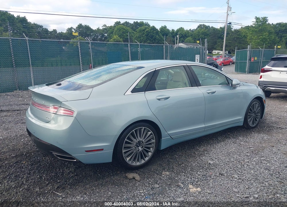 2014 LINCOLN MKZ HYBRID VIN: 3LN6L2LU4ER817339