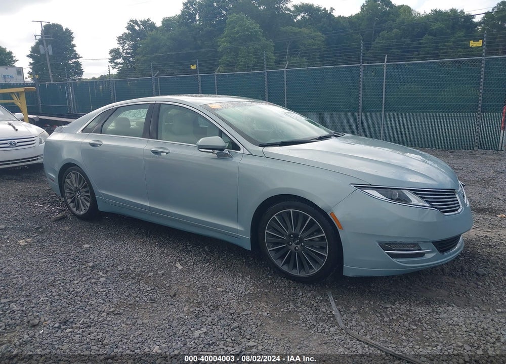 2014 LINCOLN MKZ HYBRID VIN: 3LN6L2LU4ER817339