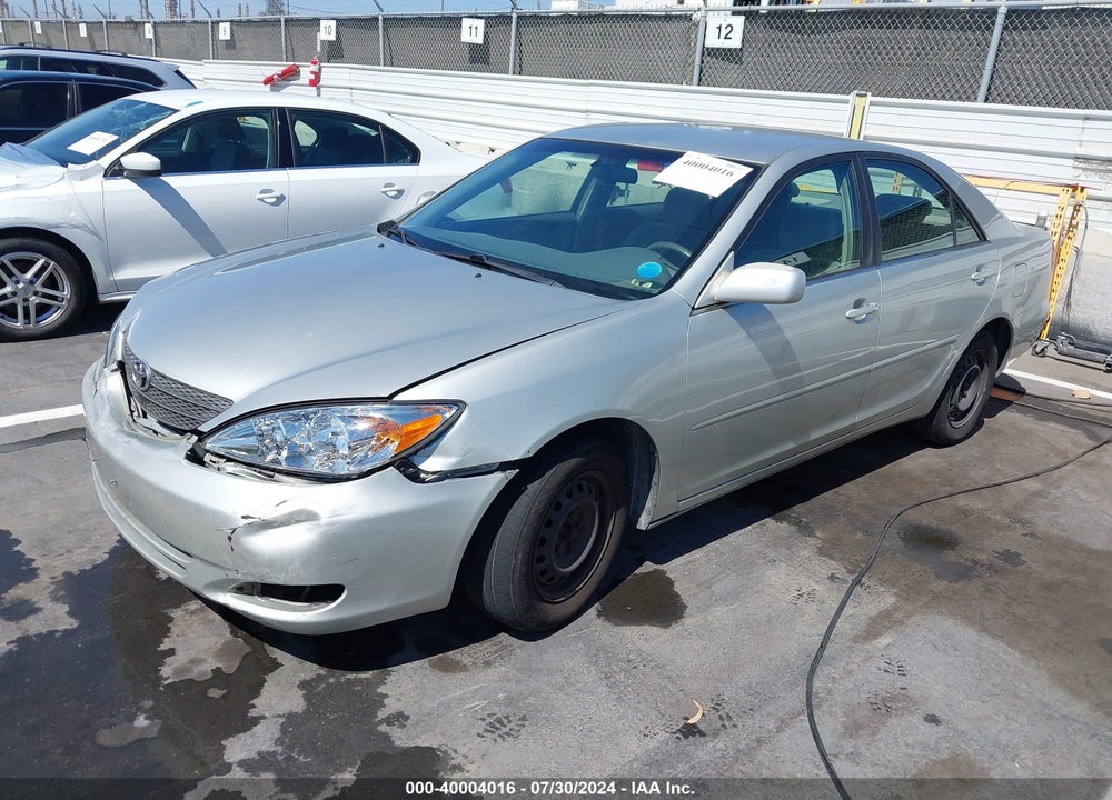 2004 TOYOTA CAMRY LE VIN: JTDBE32K840272344