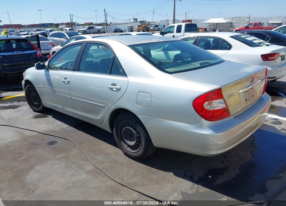 2004 TOYOTA CAMRY LE VIN: JTDBE32K840272344