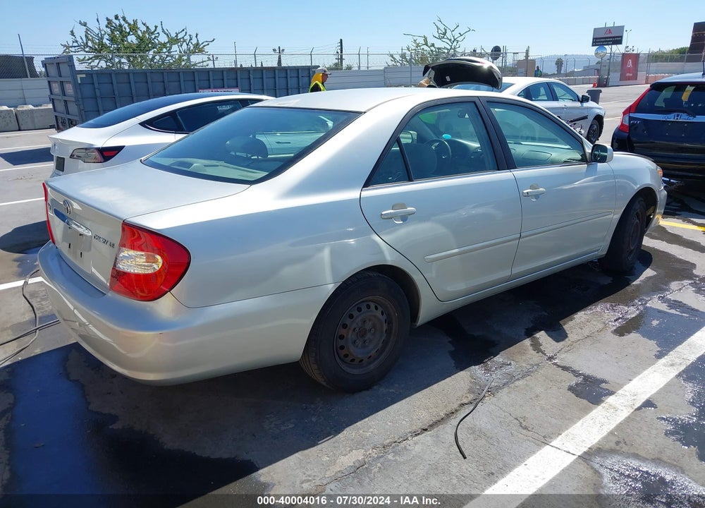 2004 TOYOTA CAMRY LE VIN: JTDBE32K840272344