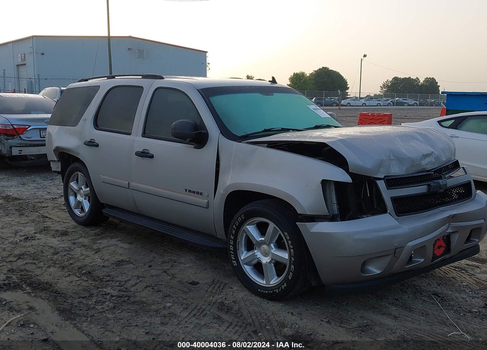 2007 CHEVROLET TAHOE LS VIN: 1GNFC13C47R265644