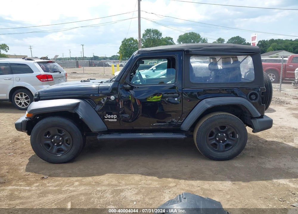 2020 JEEP WRANGLER SPORT 4X4 VIN: 1C4GJXAGXLW345652