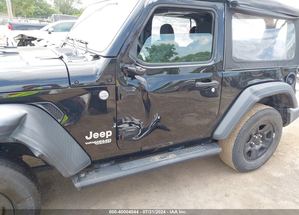 2020 JEEP WRANGLER SPORT 4X4 VIN: 1C4GJXAGXLW345652
