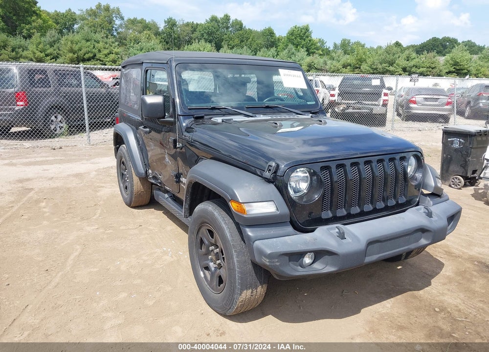 2020 JEEP WRANGLER SPORT 4X4 VIN: 1C4GJXAGXLW345652