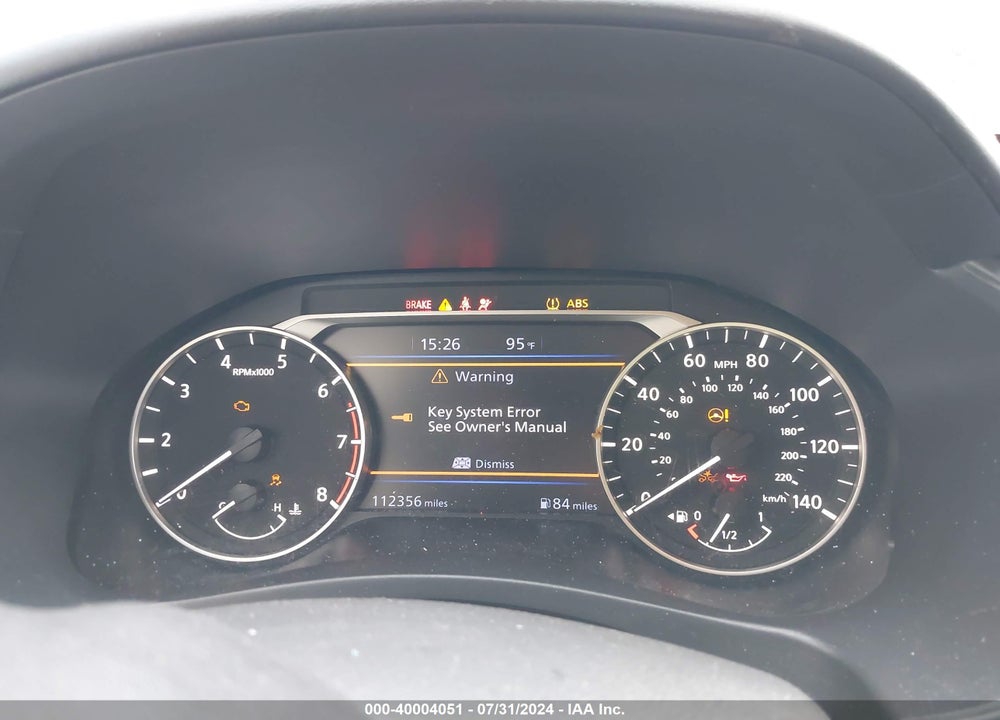 2019 NISSAN ALTIMA 2.5 SR VIN: 1N4BL4CV9KC200414