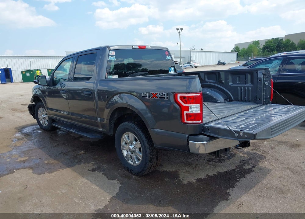 2019 FORD F-150 XLT VIN: 1FTEW1E53KKC37538