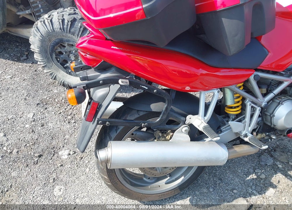 2001 DUCATI ST2 VIN: ZDM1TB9P31B008126