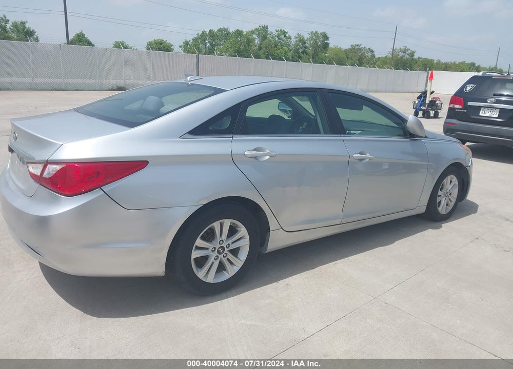 2013 HYUNDAI SONATA GLS VIN: 5NPEB4AC3DH707151