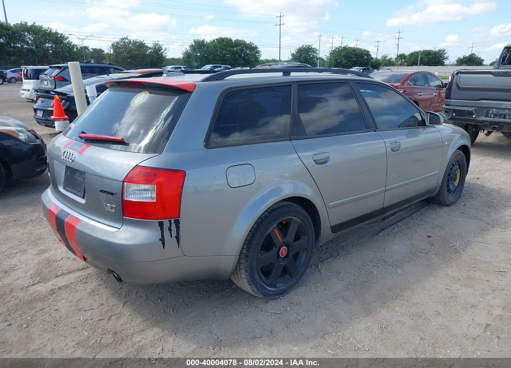 2005 AUDI A4 1.8T AVANT SPECIAL EDITION VIN: WAUVC68E25A106884