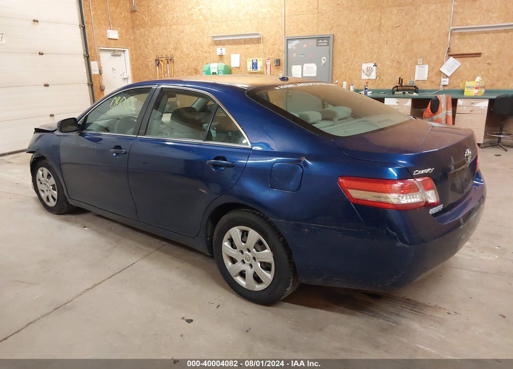 2011 TOYOTA CAMRY LE VIN: 4T4BF3EK0BR119036