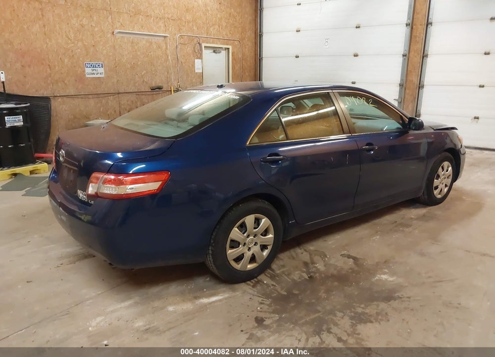 2011 TOYOTA CAMRY LE VIN: 4T4BF3EK0BR119036