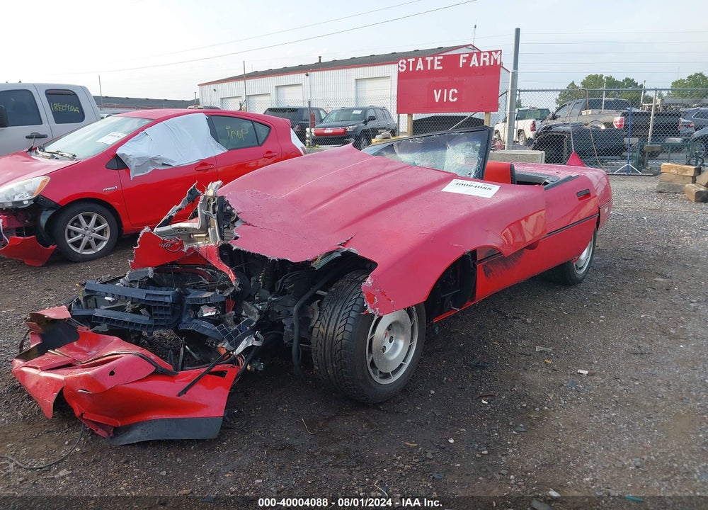 1986 CHEVROLET CORVETTE VIN: 1G1YY6782G5900284