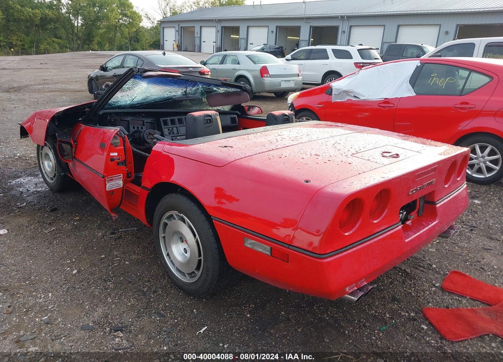 1986 CHEVROLET CORVETTE VIN: 1G1YY6782G5900284