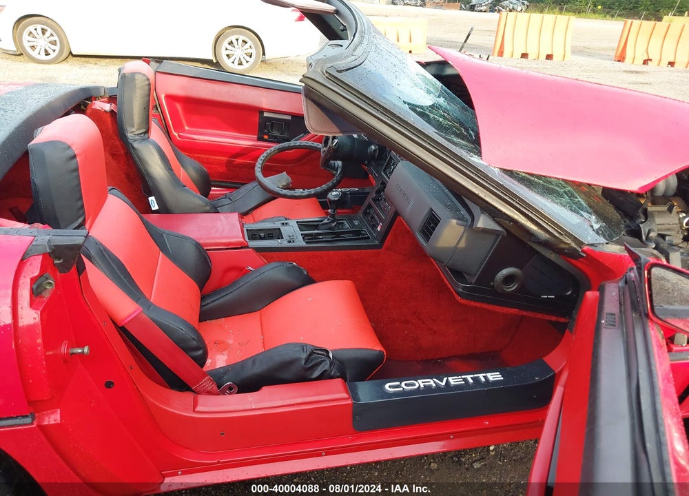 1986 CHEVROLET CORVETTE VIN: 1G1YY6782G5900284