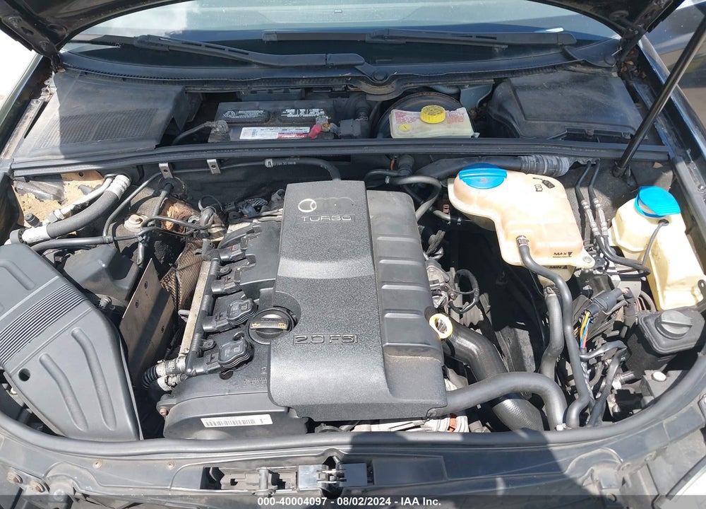 2007 AUDI A4 2.0T VIN: WAUAF78E87A259266