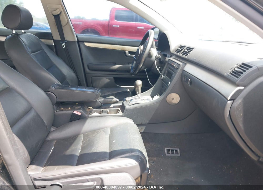 2007 AUDI A4 2.0T VIN: WAUAF78E87A259266
