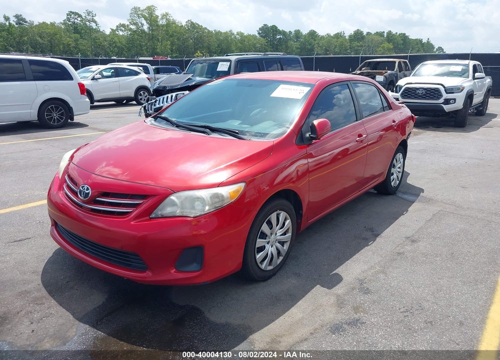 2013 TOYOTA COROLLA LE VIN: 5YFBU4EE3DP165125