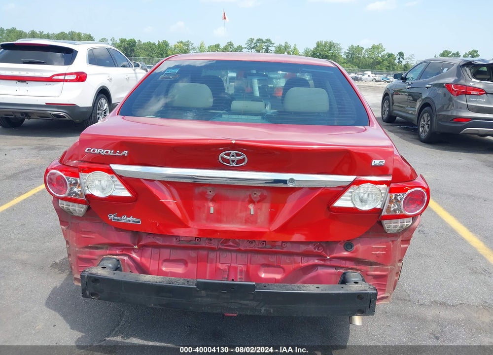 2013 TOYOTA COROLLA LE VIN: 5YFBU4EE3DP165125